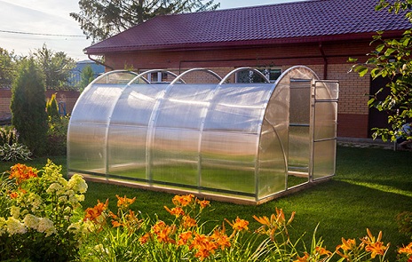 Самые популярные модели теплиц в 2025 году — Сигма со сдвижными панелями (ВОЛЯ) — фото