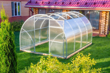 Теплицы со сдвижной крышей — Теплица Сигма с раздвижной крышей — фото